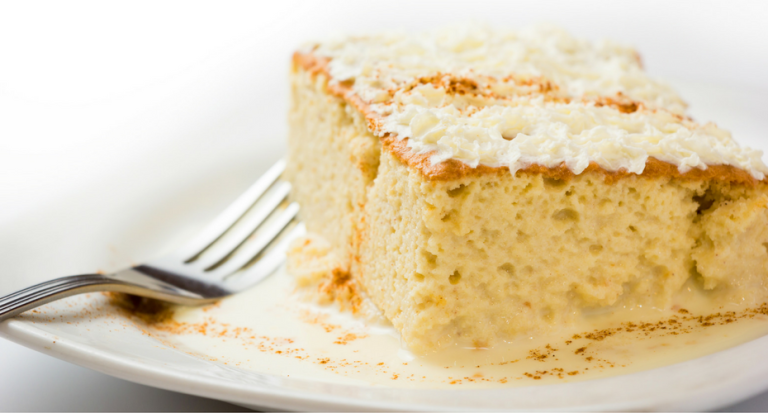 Bizcocho tres leches: la receta ideal para comerlo estando a dieta