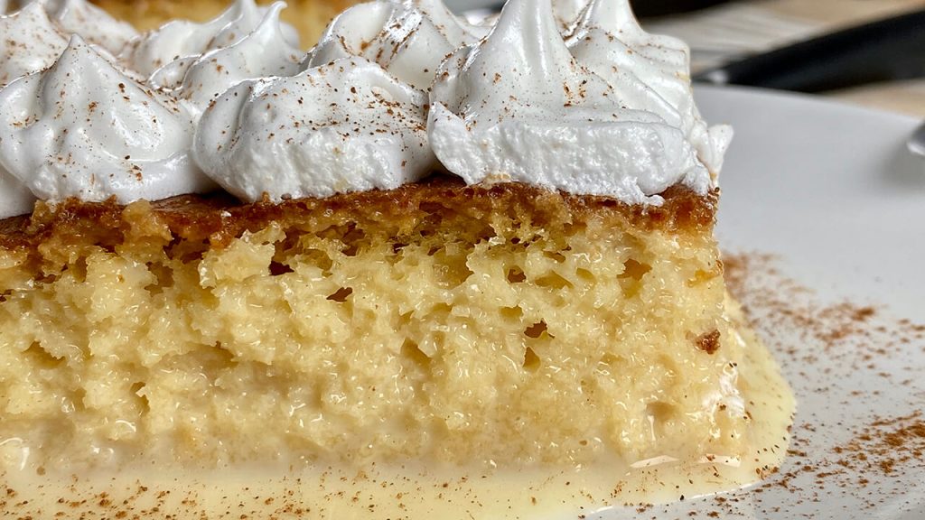 Bizcocho tres leches la receta ideal para comerlo estando a dieta