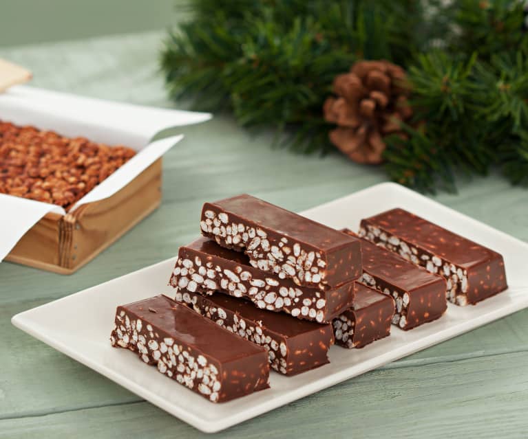 Cómo hacer el turrón de chocolate casero paso a paso