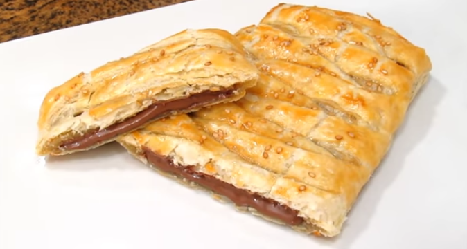 El hojaldre con chocolate que harás en 10 minutos
