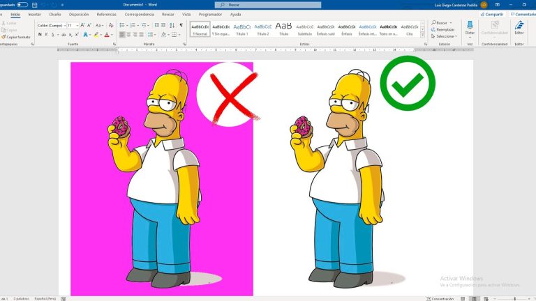 El truco para quitar el fondo a las imágenes con Word