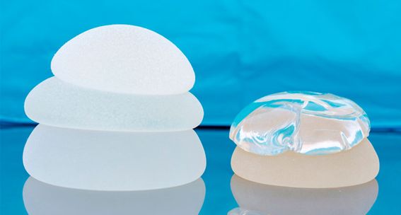 Los tipos de implantes mamarios