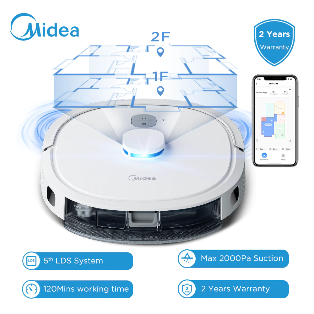 El robot aspirador Midea l5C está en boca de todos y puedes encontrarlo en Aliexpress 5 El robot aspirador Midea l5C está en boca de todos y puedes encontrarlo en Aliexpress