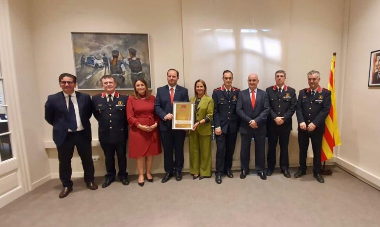 Los Mossos d’Esquadra, reconocidos por su contribución a la seguridad ciudadana por Securitas Direct
