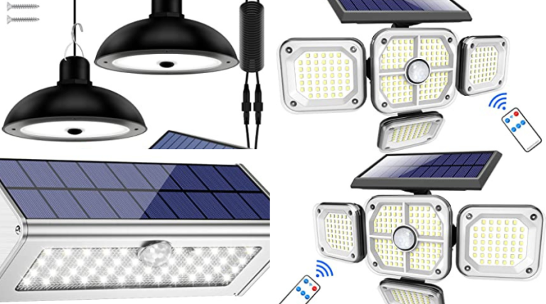 Amazon: lámparas solares para hogar, jardín y garaje que te ayudarán a ahorrar en la factura de la luz