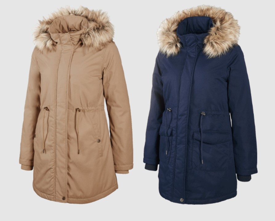 Parka con capucha de Aldi