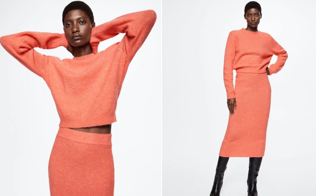 Jersey cuello redondo de Mango