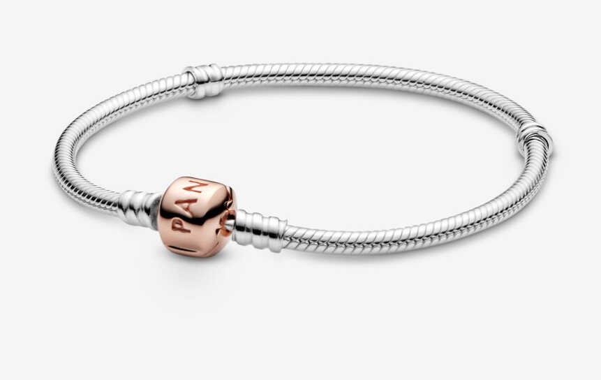 Pulsera Cadena de Serpiente de Pandora Moments