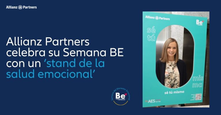 Allianz Partners celebra su Semana BE con un ‘stand de la salud emocional’