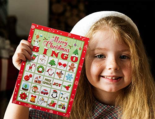 Tarjetas de bingo de Navidad