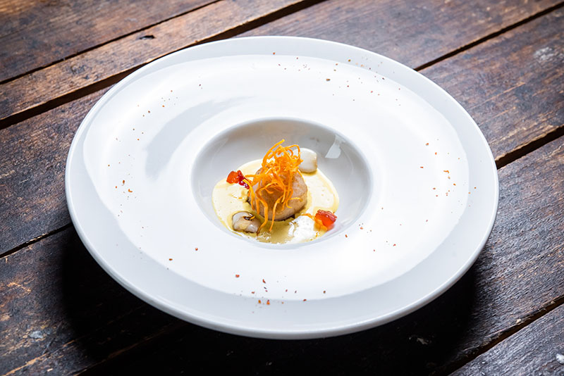 Vieira al aji amarillo Oceanika