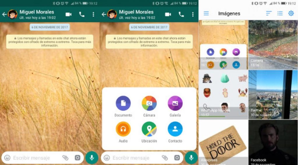 Presiona encima del Clip