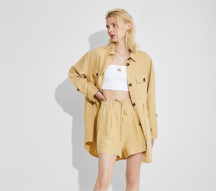 chaqueta cuello solapa botones naelle el corte ingles