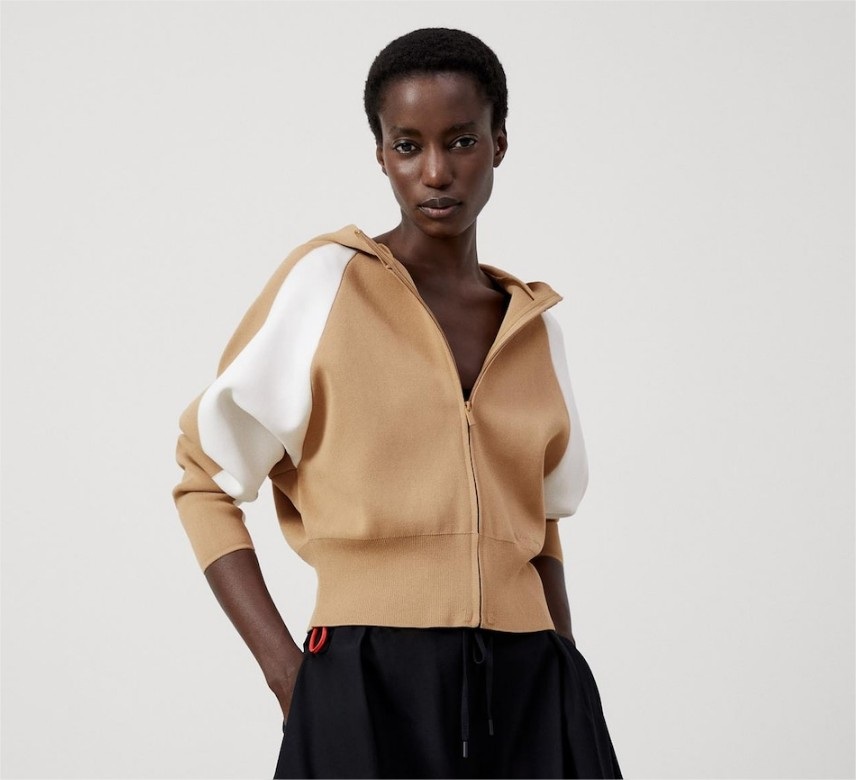 chaqueta marron adolfo dominguez