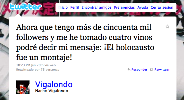 Metepatas que se pasaron de listos en Twitter 282 Metepatas que se pasaron de listos en Twitter