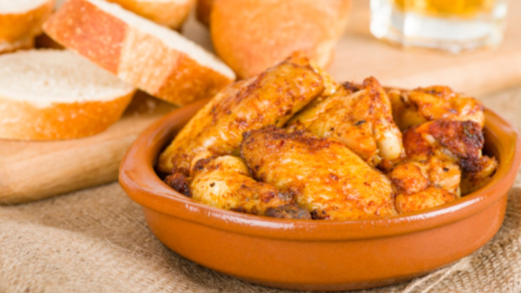 alitas de pollo al horno