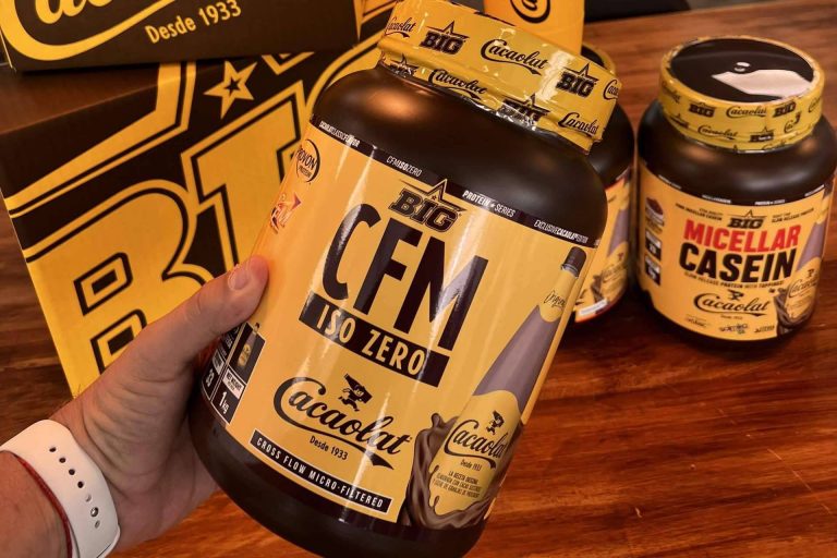 La nueva línea de proteínas de Big Suplementación en colaboración con Cacaolat