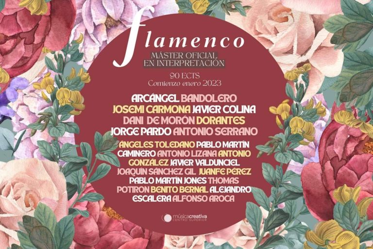 ¿Dónde encontrar el primer Máster Oficial en Interpretación de Flamenco en Madrid? Centro Superior Música Creativa