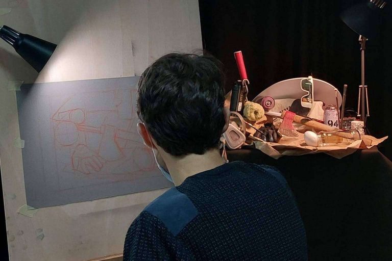Estudio Ilógico sigue el método del arte académico en su curso de dibujo