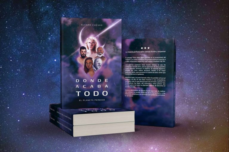 Presentación de 'Donde acaba todo', la novela de ciencia ficción con un mensaje crítico a la sociedad, de Álvaro Cuevas
