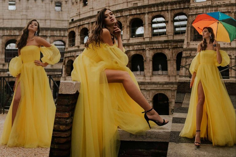 Lazita Couture, una marca de vestidos creada por una diseñadora de moda influenciada por los viajes y el amor