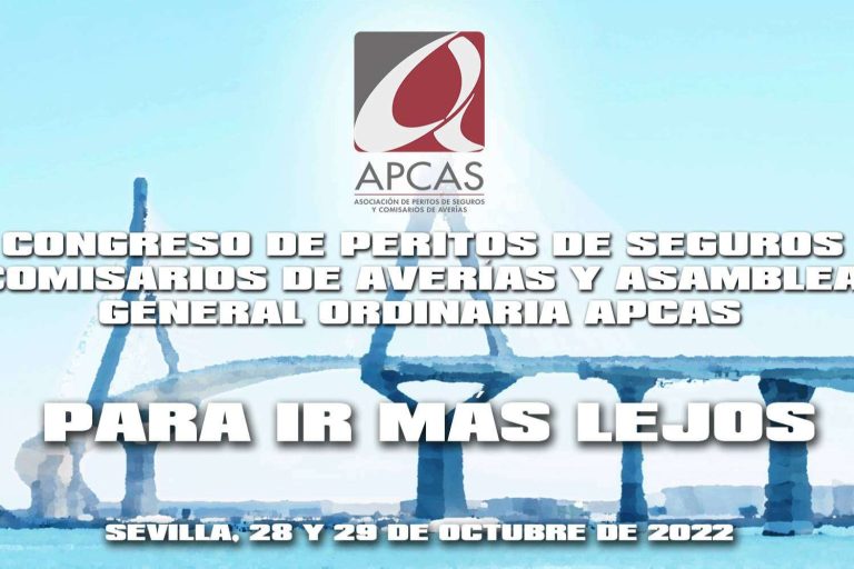 Llega el XI Congreso de Peritos de Seguros y Comisarios de Averías