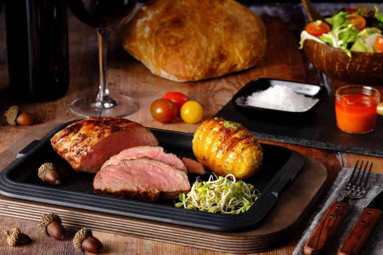 Maximiliano Jabugo ofrece carne de presa ibérica de calidad