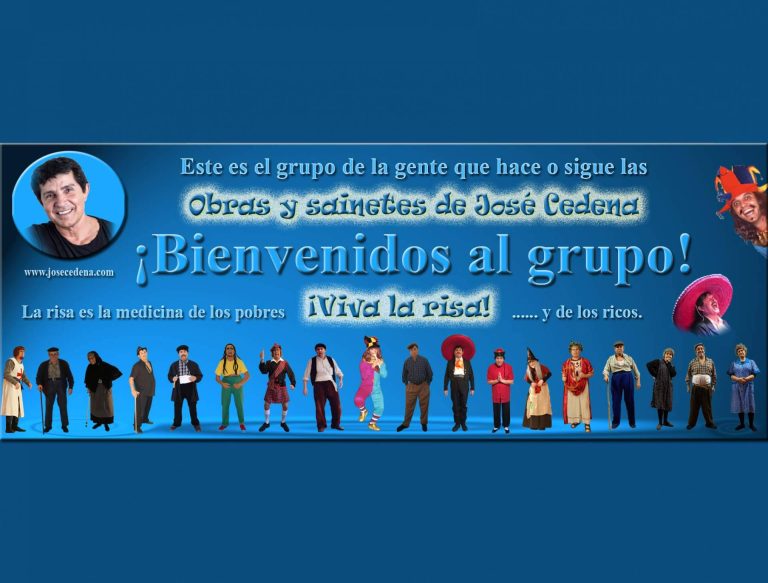 El grupo de Facebook 'Obras y sainetes' de José Cedena