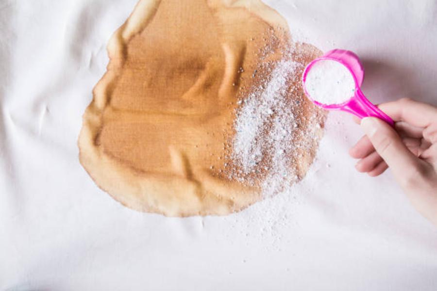 Utiliza el gel de Mercadona para las manchas de comida