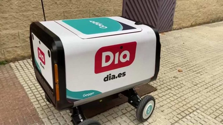 Los robots autónomos de reparto en Madrid acabarán con el trabajo de los repartidores
