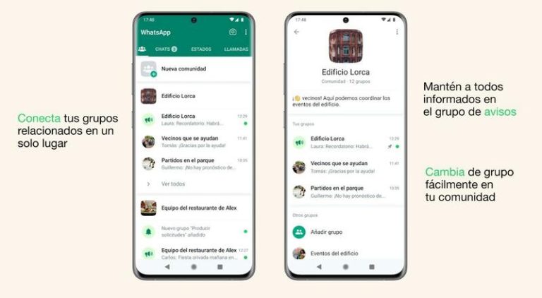 WhatsApp arranca el despliegue de las Comunidades para todos sus usuarios