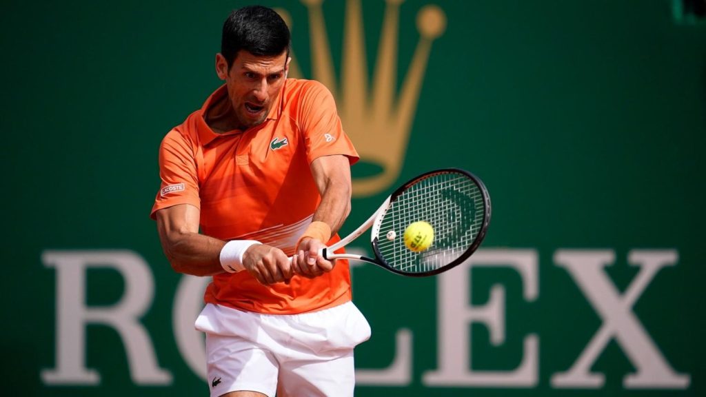 Djokovic solo tenía que mantenerse en el ranking 