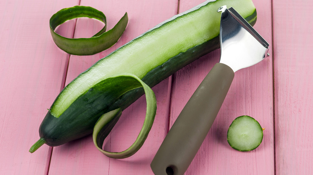 El mejor truco. Pelar el pepino