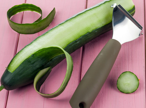 El mejor truco. Pelar el pepino El mejor truco. Pelar el pepino