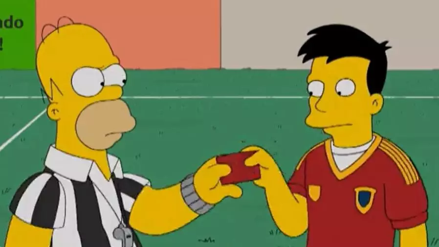 En Los Simpson también se mojan sobre el Mundial de Qatar 2022 