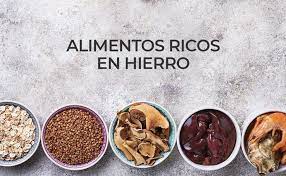 Estos son los alimentos que más hierro tienen