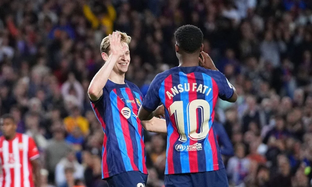 Frenkie de Jong, un rotundo sí en el partido 