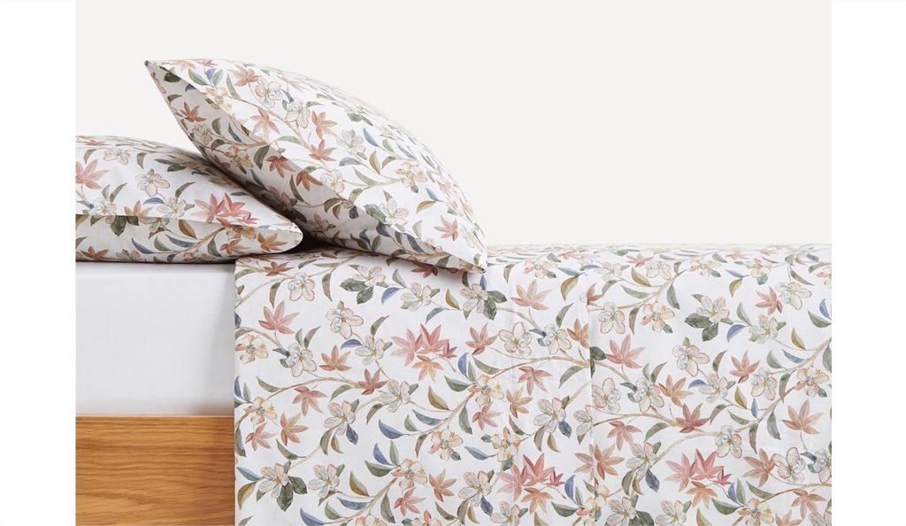 Juego de sabanas algodon sostenible Odile El Corte Ingles 1