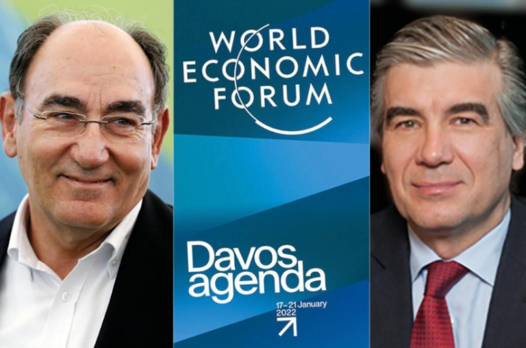 Reynés (Naturgy) y Galán (Iberdrola) entre los líderes mundiales del sector energético involucrados en la iniciativa de Davos por el cambio climático