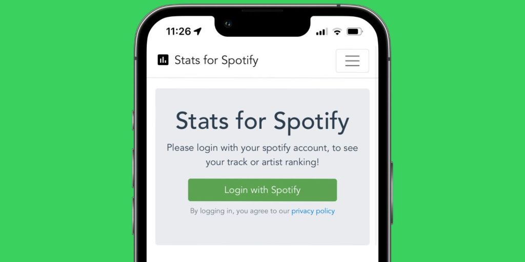 Stats for Spotify