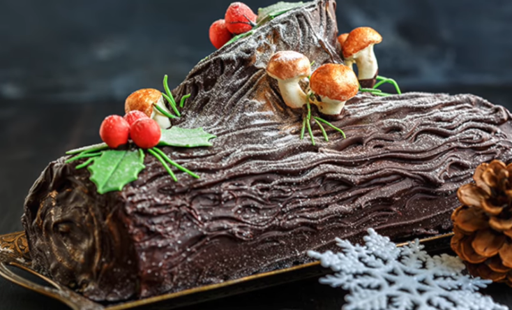 Tronco de Navidad, el postre francés que se prepara para Nochebuena