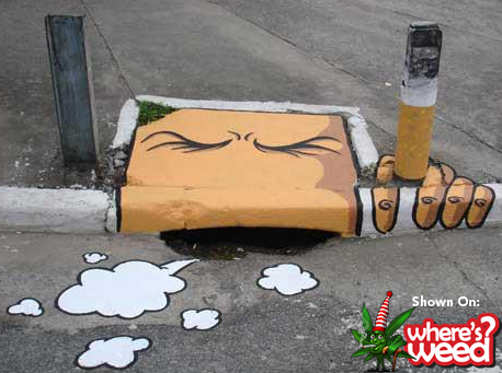 Arte callejero con el que fliparás