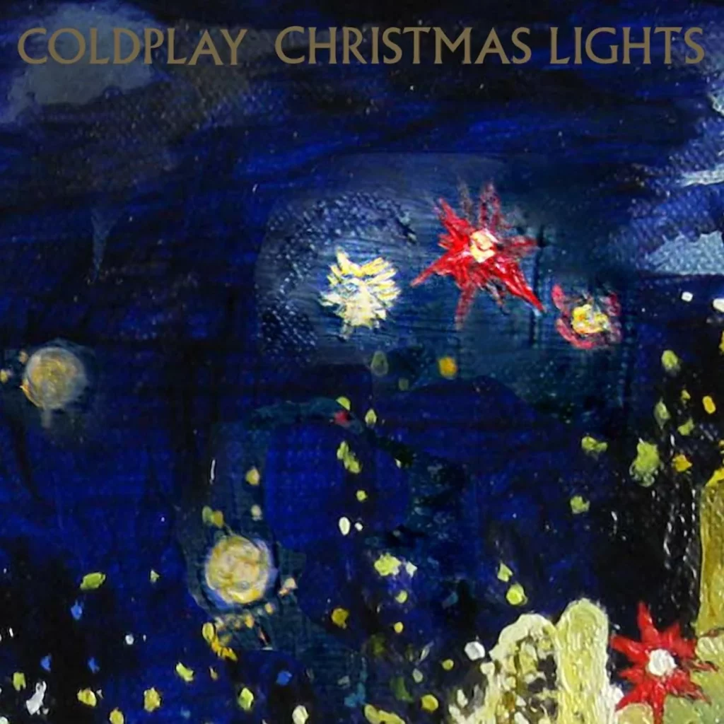 Coldplay Christmas lights