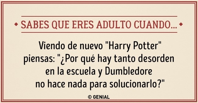 Señales que indican que ya dejaste de ser niño