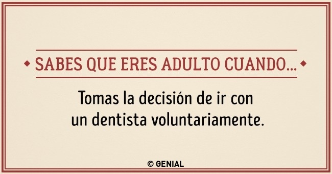 Señales que indican que ya dejaste de ser niño