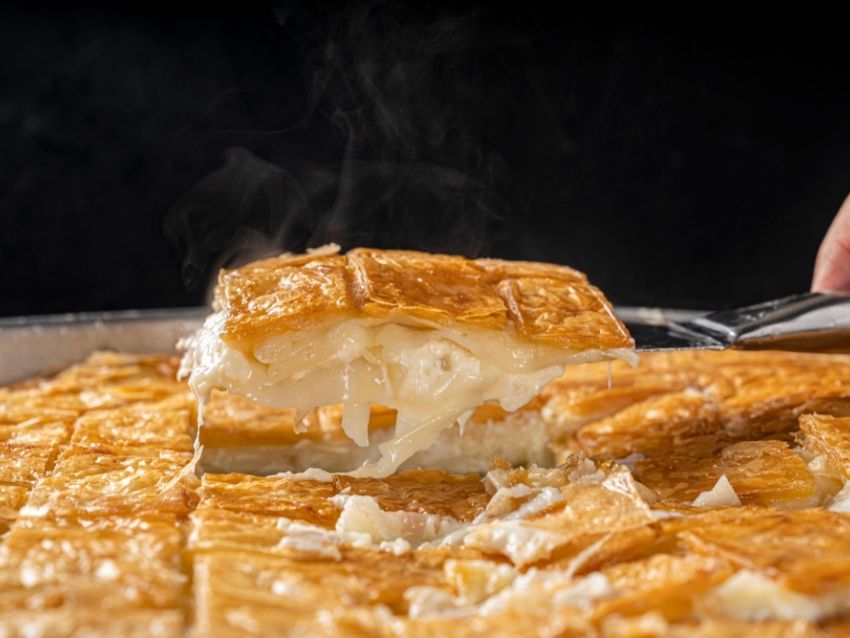 Qué es el borek que preparan en Tierra Amarga y cómo se hace
