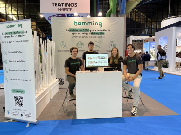 Homming, la plataforma para la gestión inteligente del alquiler, triunfa en Simed