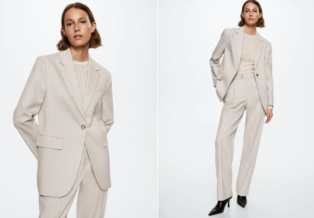 La americana de traje de Mango para vestir con clase 15 americana de traje de Mango rebajada