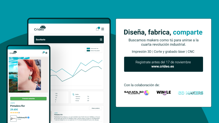 Crideo lanza su campaña de registro de makers