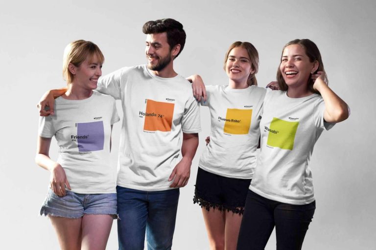 ¿Cómo son las camisetas personalizadas a todo color de Themain?